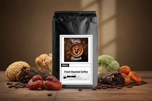 Coffee with Mushrooms Medium Roast